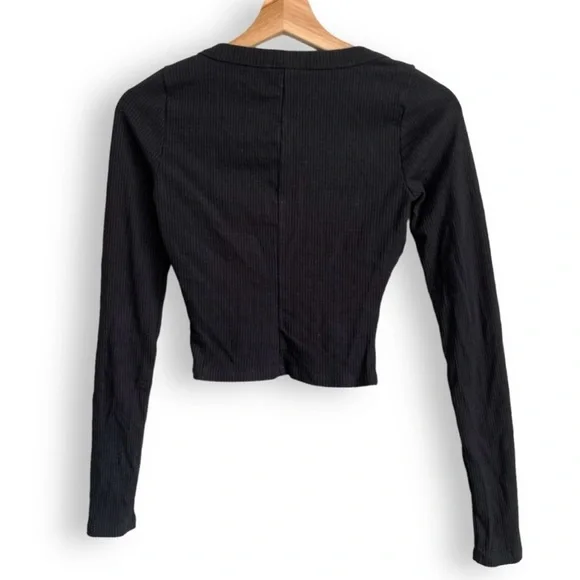 Reformation Paige Top Black Small SOLD - Picture 7 of 10